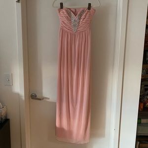 Strapless Formal Dress